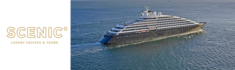 Scenic Eclipse at sea