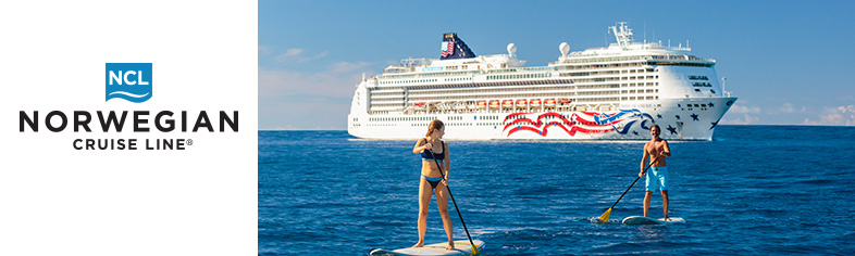 Paddle Boarders, Norwegian Cruise Line Hawaii